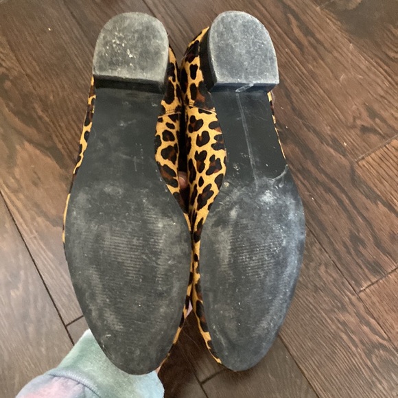 J Crew Leopard Ankle Boots - Picture 3 of 4